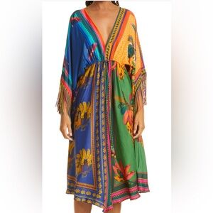 FARM Rio Mixed Scarf Dress
